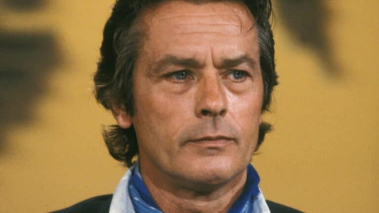 Alain Delon en 1985 sur TF1