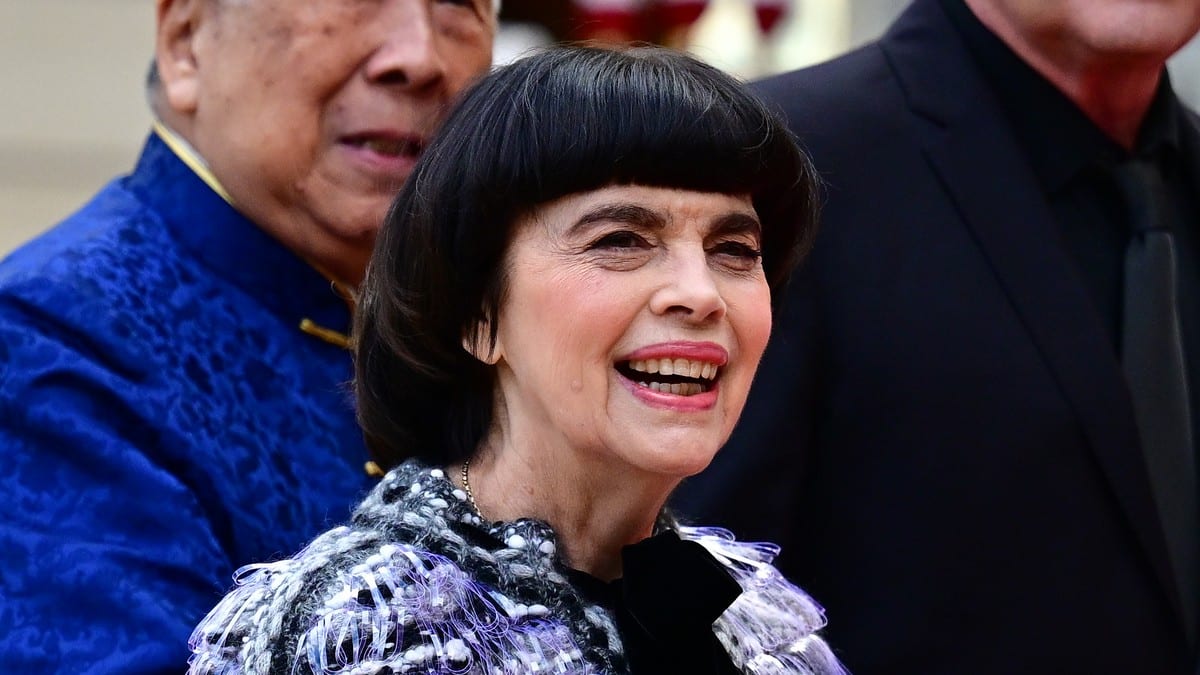 Mireille Mathieu à l'Élysée