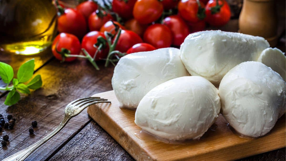 La mozzarella fait actuellement l'objet d'un rappel produit