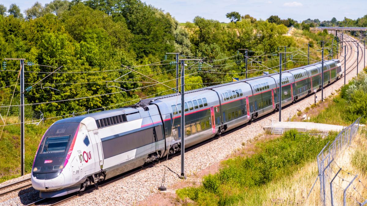 Un TGV Inoui géré par la SNCF