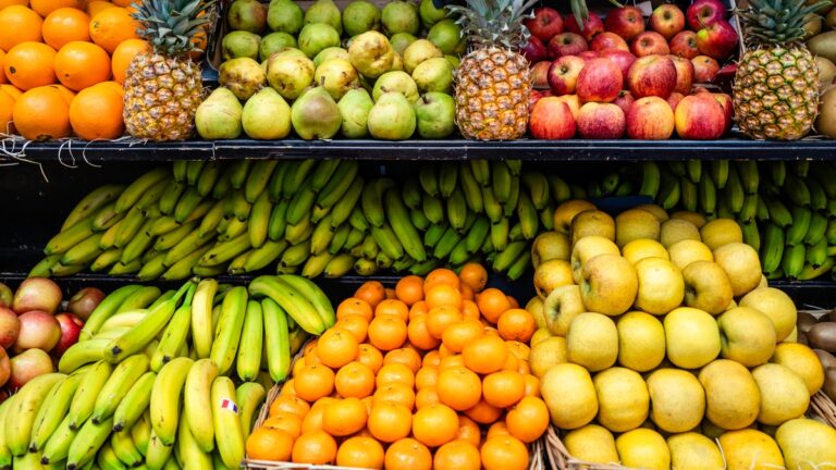 Fruits et légumes crus